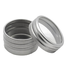 Aluminium potje 10 mL met venster