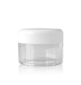 Crèmepotje transparant 20 mL