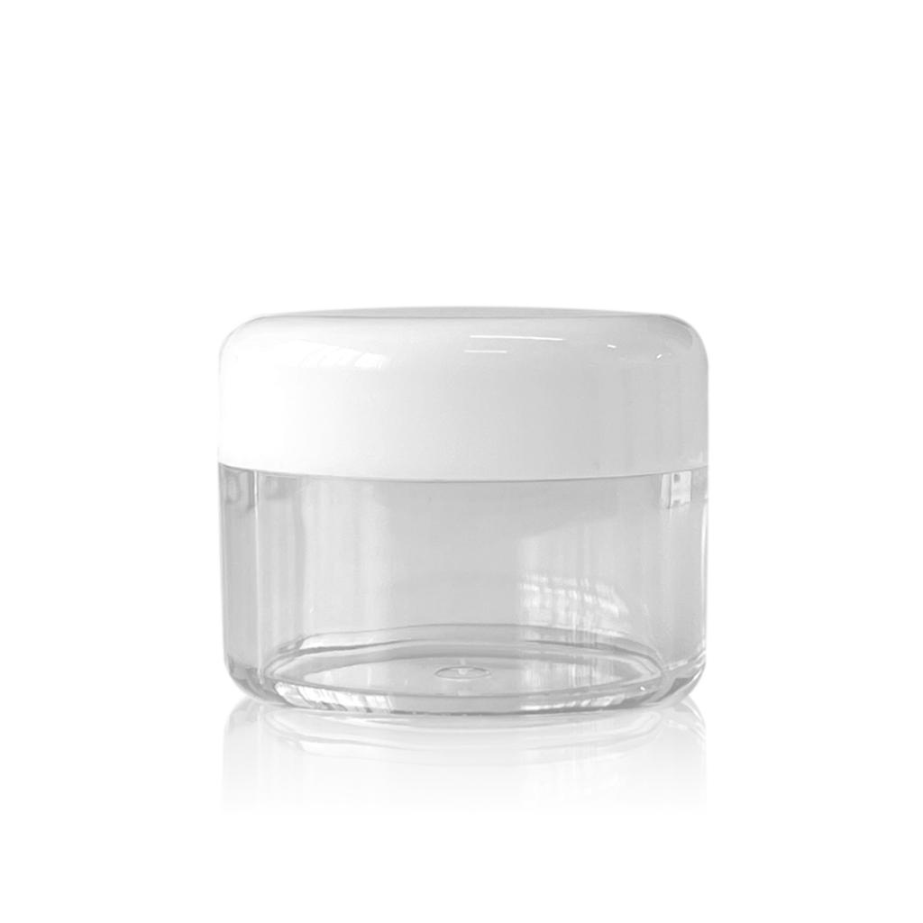 Crèmepotje transparant 20 mL