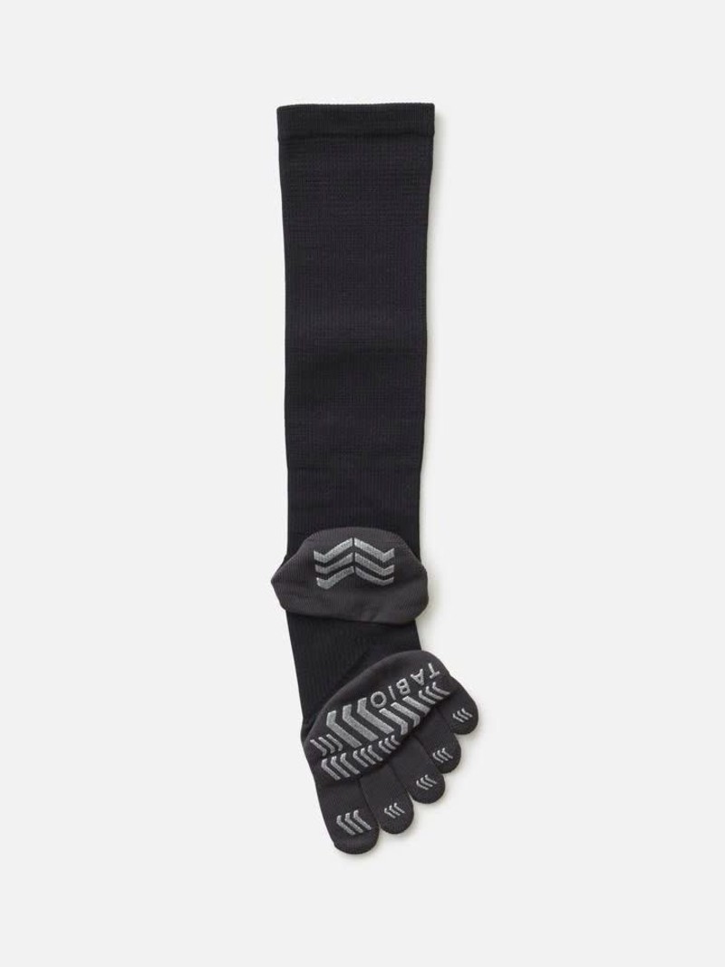 Sports Compression Knee High Toe Socks S