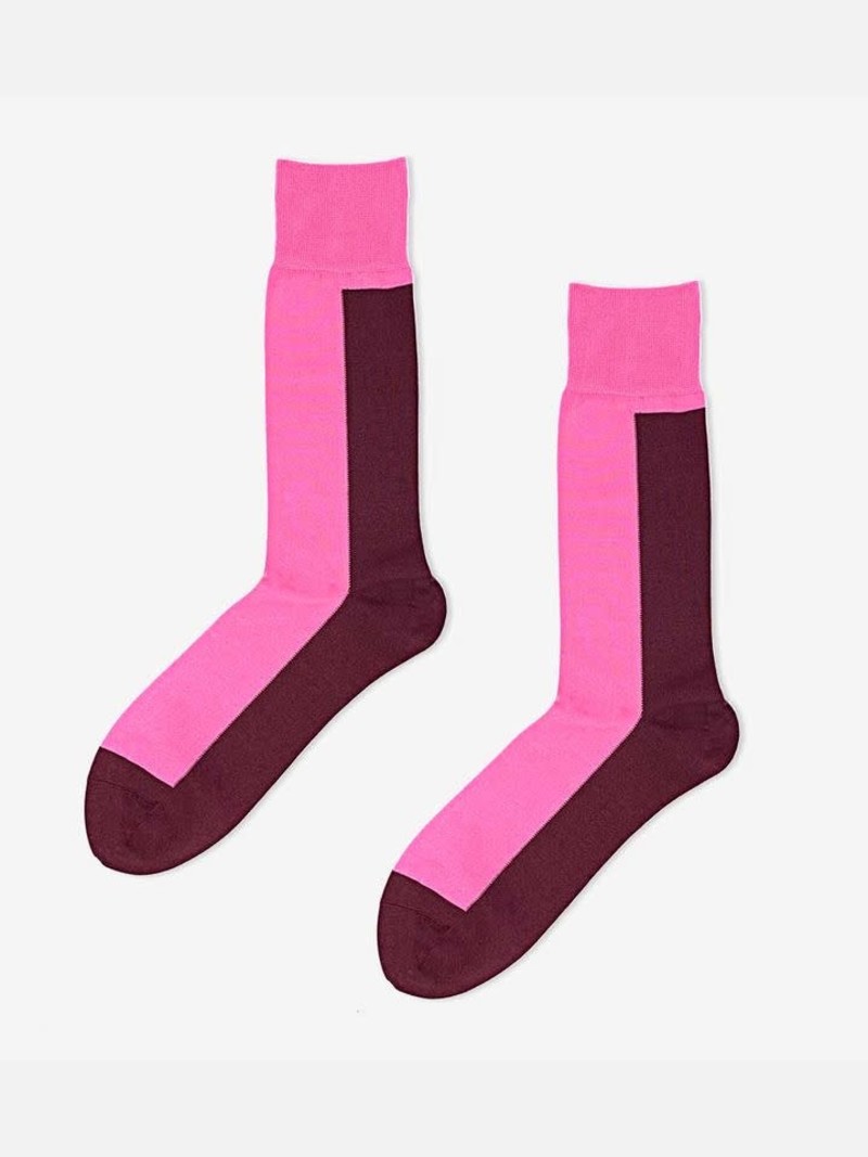 Mi-chaussette Banner coloré M