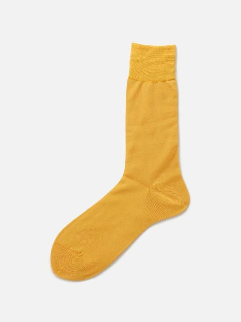 100% Cotton Plain Mid-Calf Socks XL