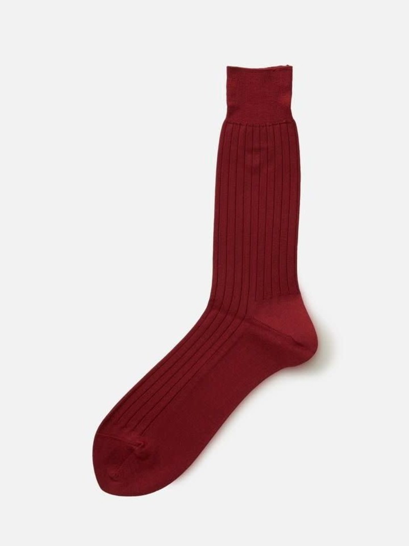 100% Cotton Rib Mid-Calf Socks XL