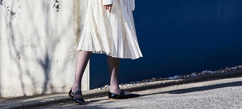 Femininity: with the perfect sheer socks for spring and summer - TABIO  FRANCE