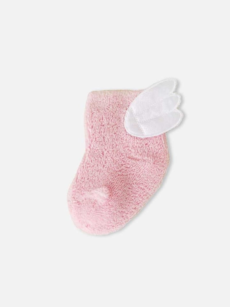 Angel Wing Baby Booties Socks