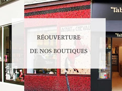Réouverture - Offre remise dans nos boutiques parisiennes