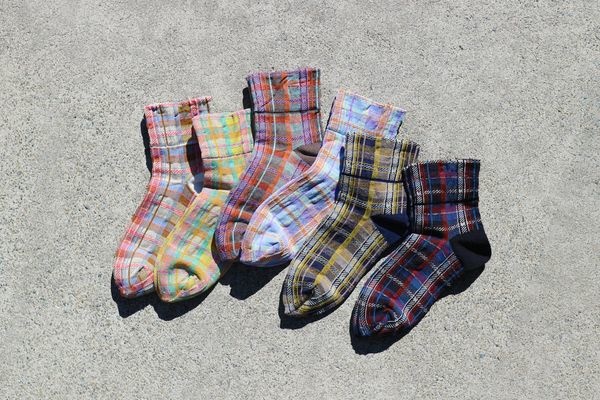 checkered socks