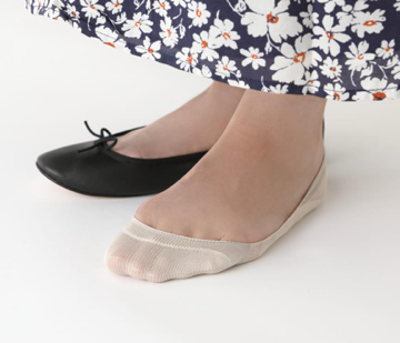 Unsichtbare Socken für Ballerinas