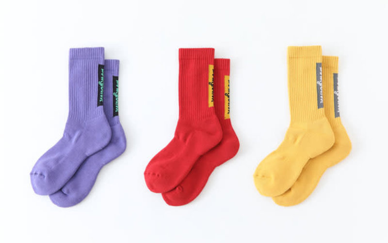 Mi-chaussette Evangelion Logo à l'arrière S