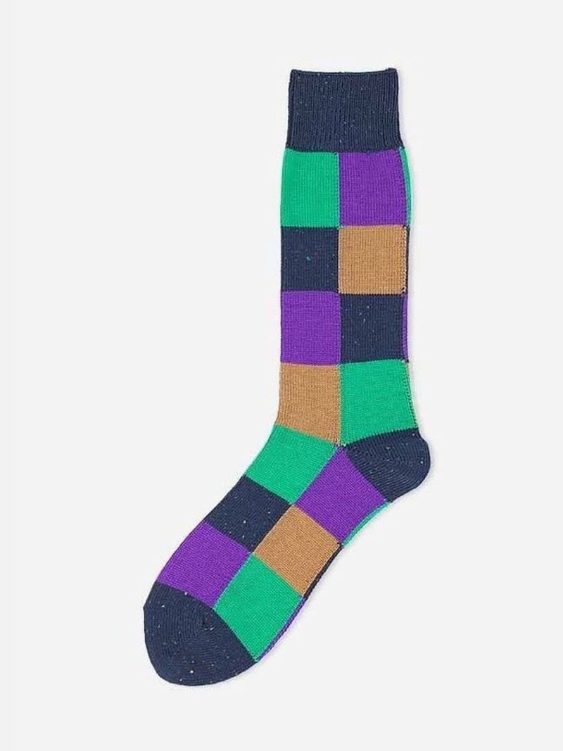 Joker Block Crew Socks (BATMAN) M