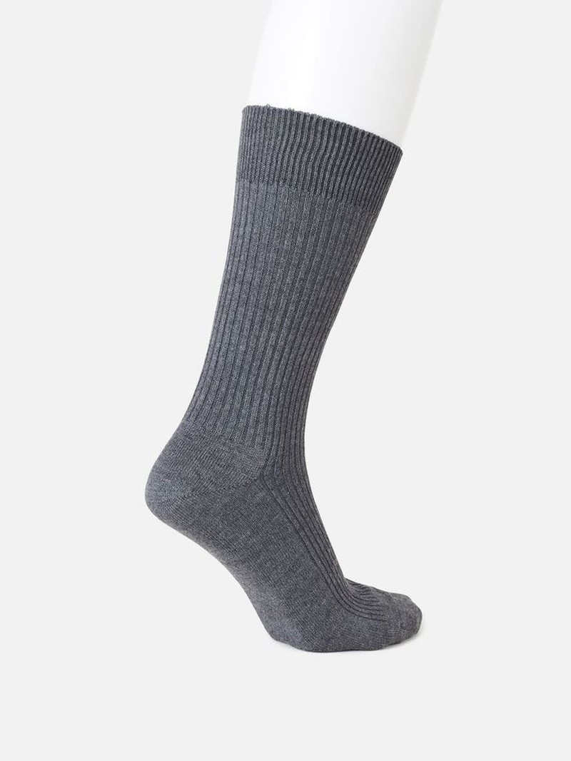 Mid-sock 144N costola 2x2 L