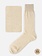 Cotton/Linen Plain Mid-Calf Socks M