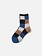 Mi-chaussette Patchwork laine Enf.16-18cm