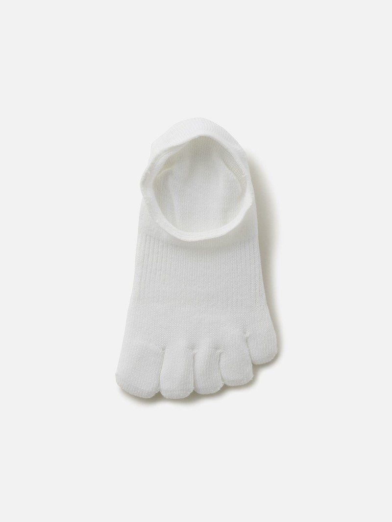 Invisible 5 Fingers Plain Toe Sockettes