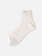 French Linen 1x1 Ribbed Ankle Socks