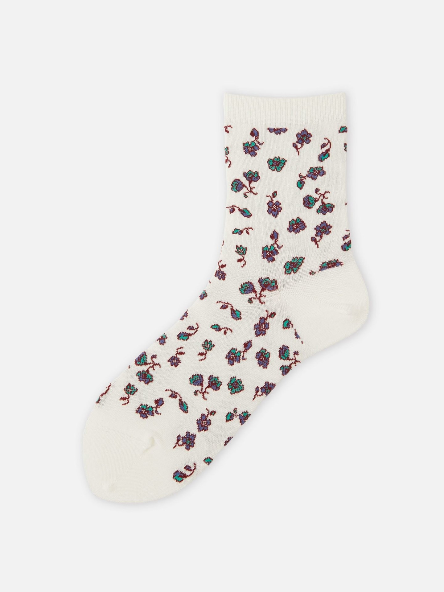 Deux Espionnes Avec Un Petit Slip à Fleurs Socquette petites fleurs retro - TABIO E-SHOP Paris
