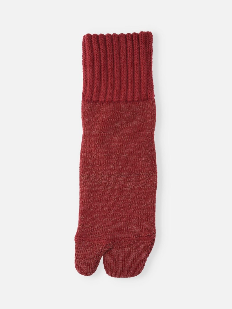 Plain Pile Room Tabi Socks