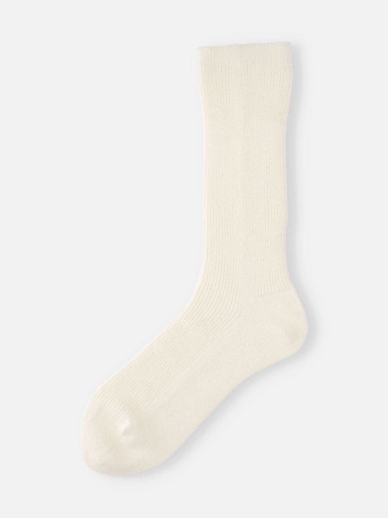 Angora 1x1 fijngeribbelde 3/4 sokken