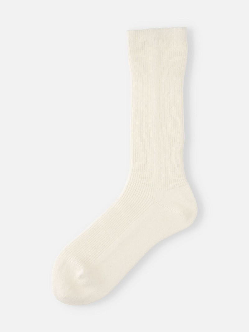 Angora 1x1 Fine Ribbed 3/4 Socks