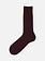 Mi-chaussette laine Mérinos luxe côtes 1x1 M