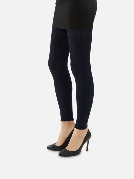 051850022 Legging Angora mixte côtelé