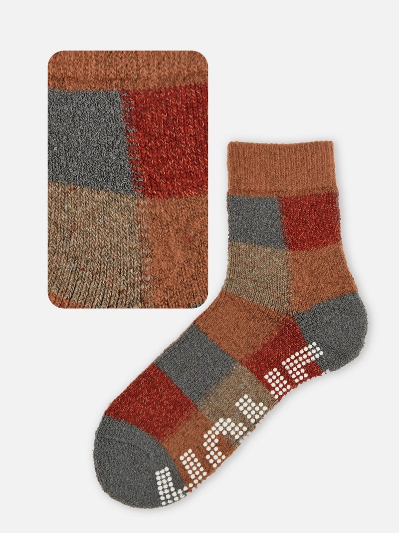 Grip Room Socken mit Blockmuster M