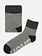 Bicolour Grip Room Socks M