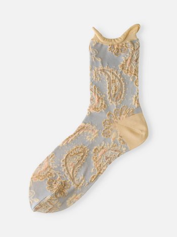 041140392 MC Damask Paisley bord roulé