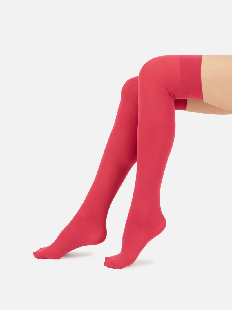 70D Basic Over The Knee Socks - TABIO FRANCE