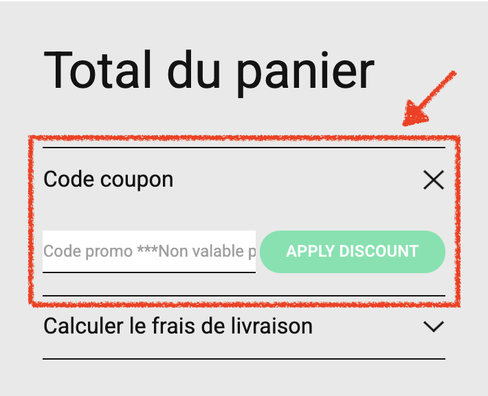 Coupon code