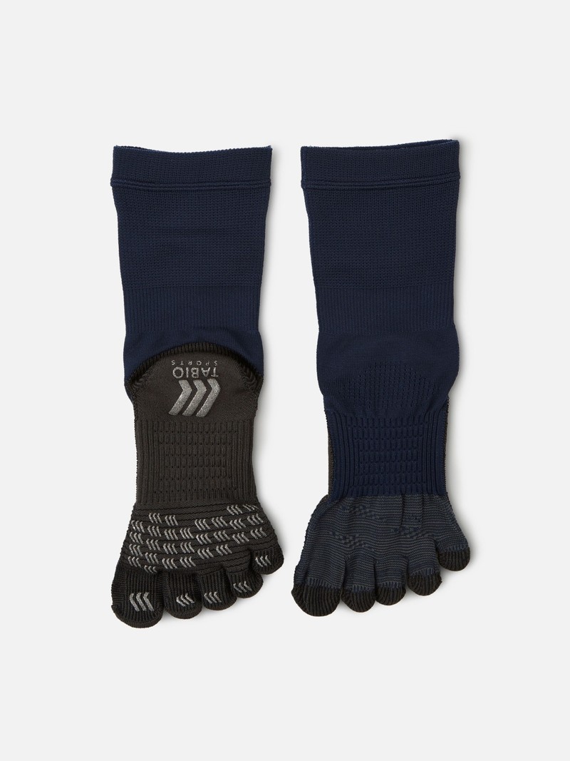 Sport Football 5 Toe Mid Sock L