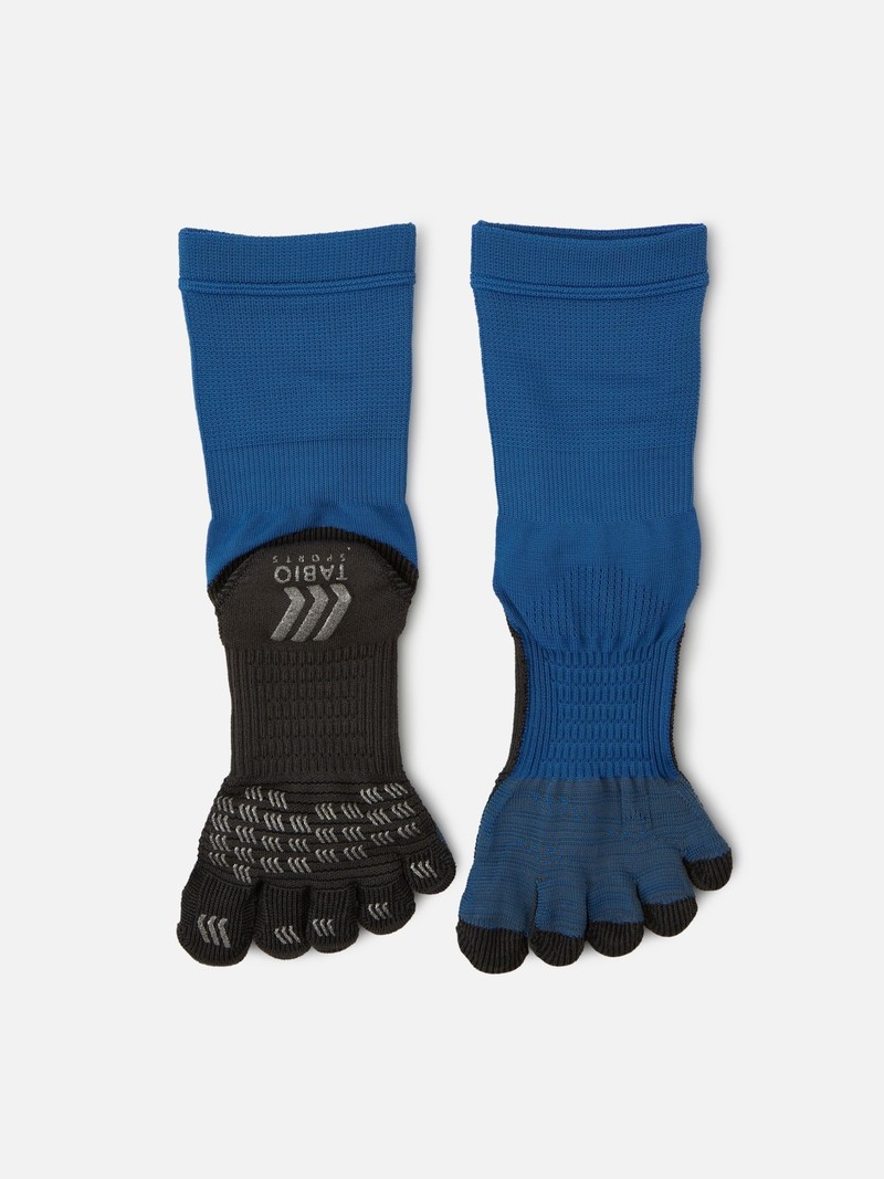 Sport Football 5 Toe Mid Sock L