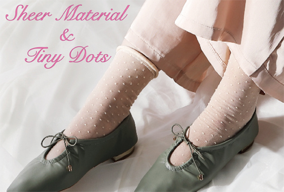 Femininity: with the perfect sheer socks for spring and summer - TABIO  FRANCE