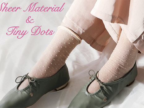 #06 Femininity: with the perfect sheer socks for spring and summer