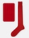 100% Cotton Ribbed Knee High Socks L