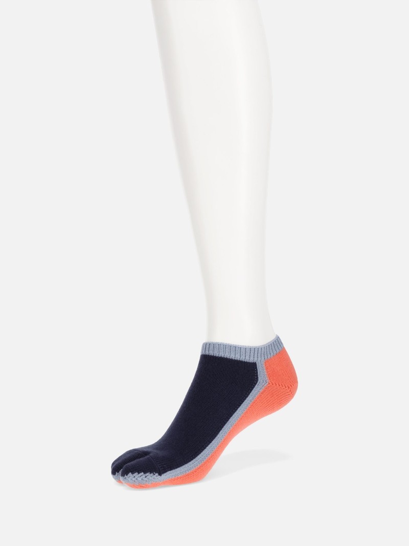 Colour Outlined Tabi Socks S