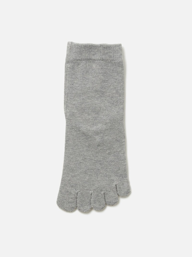 Plain Ankle Toe Socks