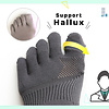 Support socks specially designed for hallux valgus