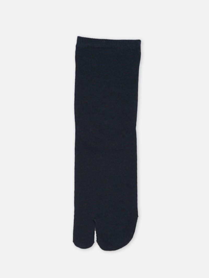 Plain Cotton Tabi Socks - TABIO FRANCE