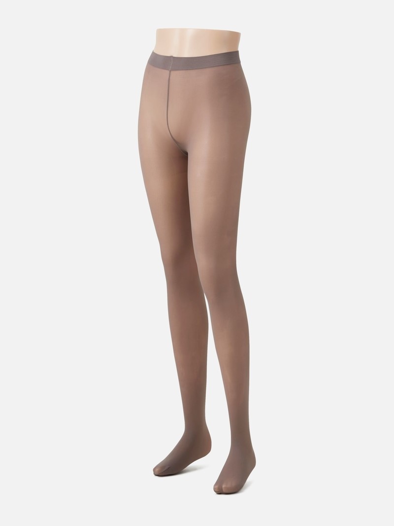 Premium 30 Denier Sheer Tights Tan