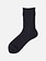 Hochwertige, einfarbige Rolltop-Socken aus Seide mit niedrigem Crew-Schnitt