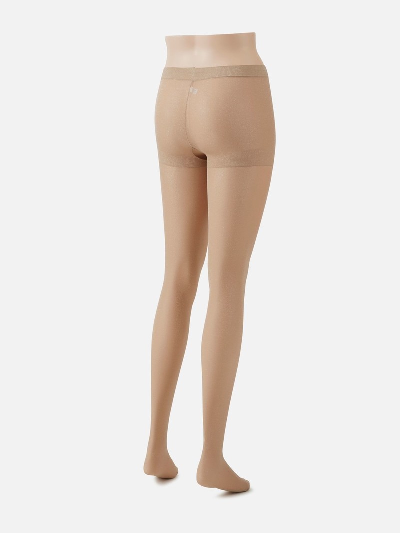 Meia-calça lamé 20D M