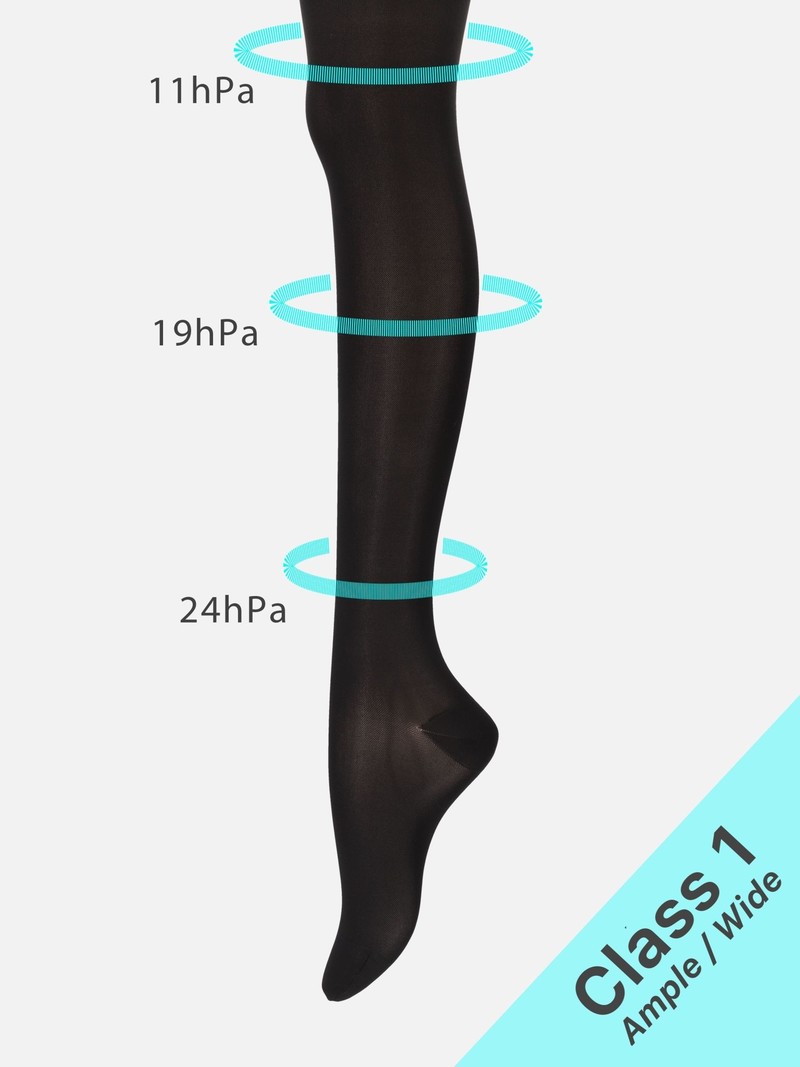 Meias de compressão 100D Class1 soltas M