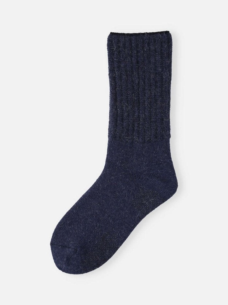 Room Socks côtes américain soie/angora