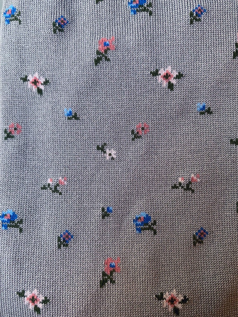 Bunte Blumen Socken M
