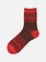 Mi-chaussette laine Fair Isle en fil recyclé ECO