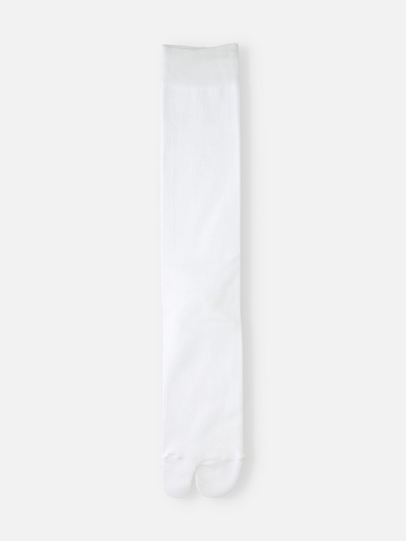 Plain Tabi High-Cut Socks
