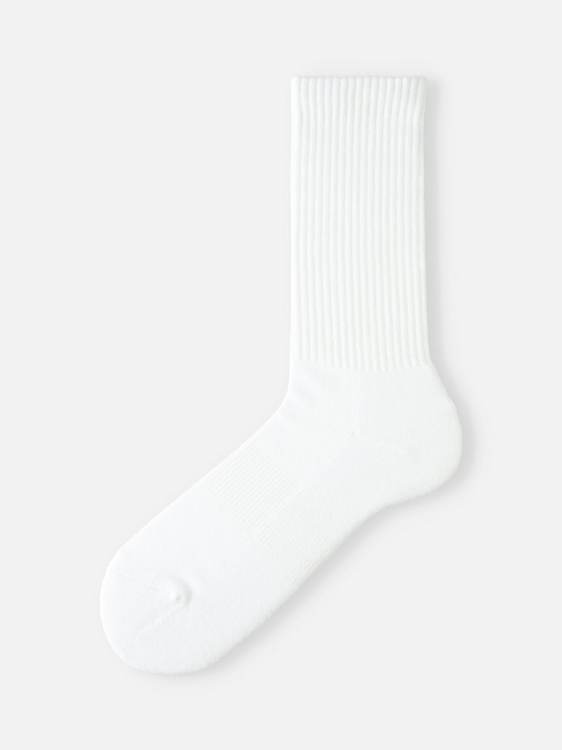 Plain Pile Sports Rib Socks S