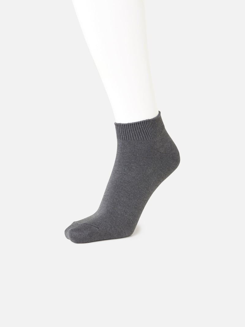 Mens Deodorant Plain Trainer Socks
