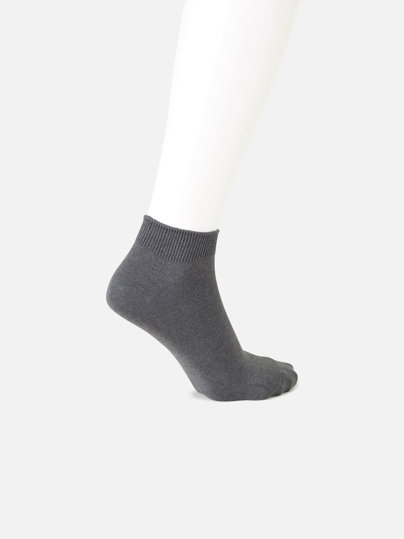 Mens Deodorant Plain Trainer Socks